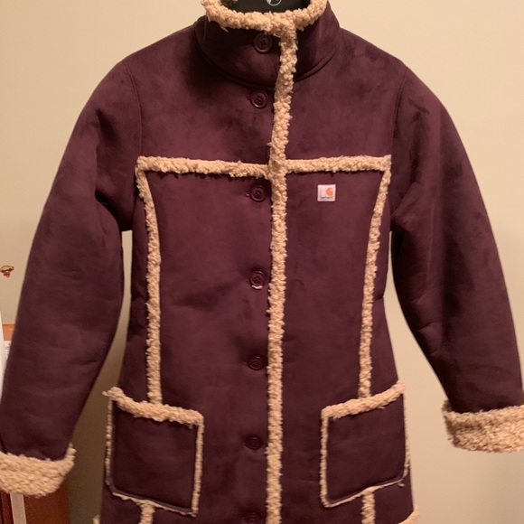 Women’s Carhartt Suede Coat - Picture 4 of 11